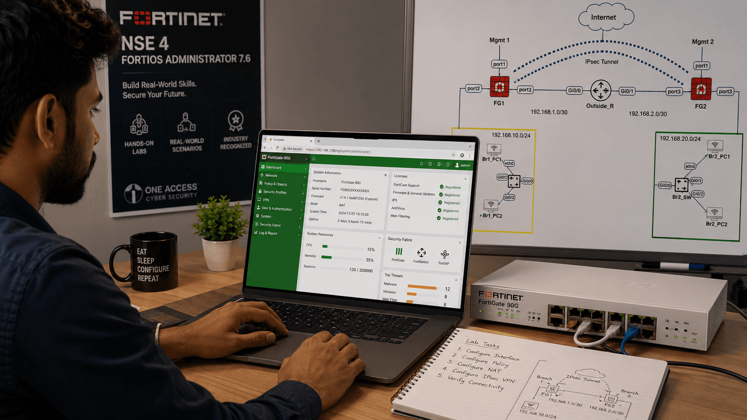 Fortinet Firewall Administrator